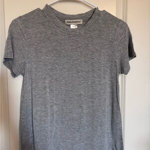 Cotton Emporium Gray Crew Neck T-Shirt